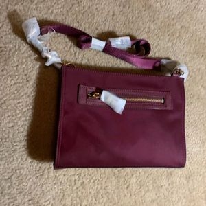 [NWT] Plum Michael Kors Crossbody Bag